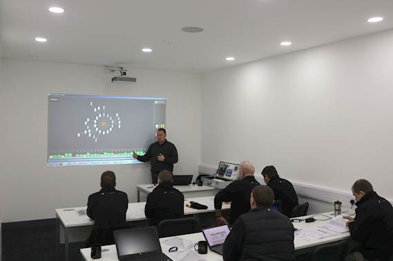 GT5500 focal point at Trusted Technology’s new  Training Academy