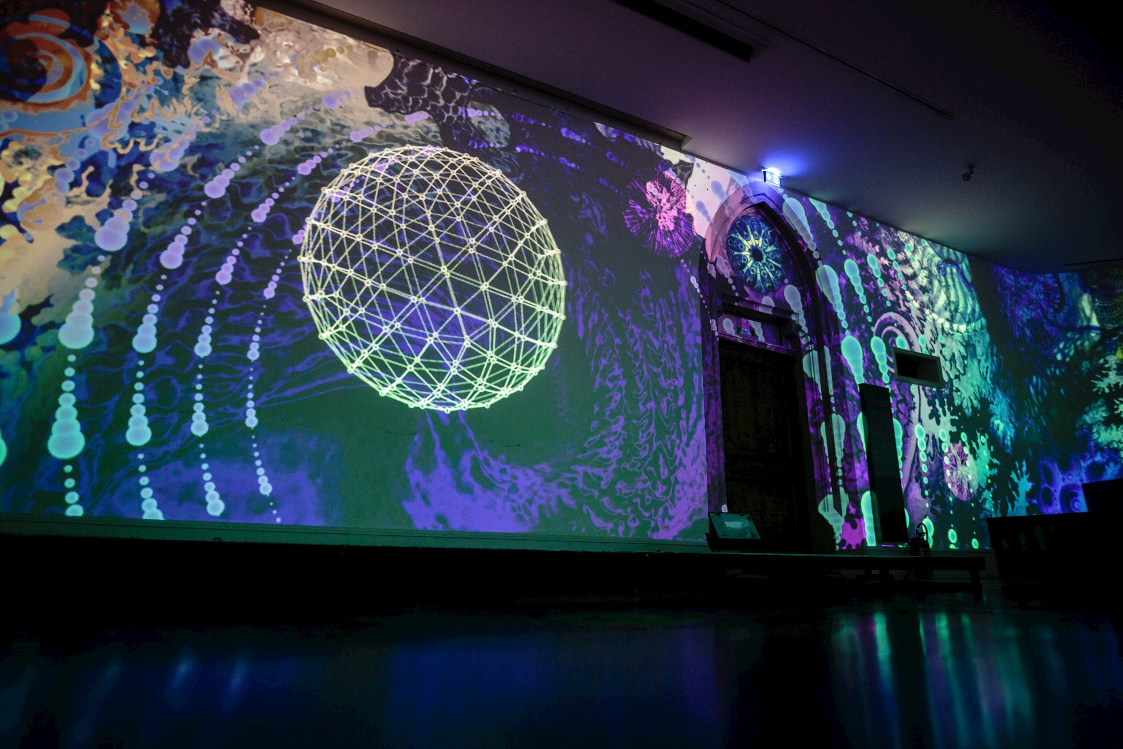 Stunning 360° projection mapping at the Dominicans of Haute Alsace