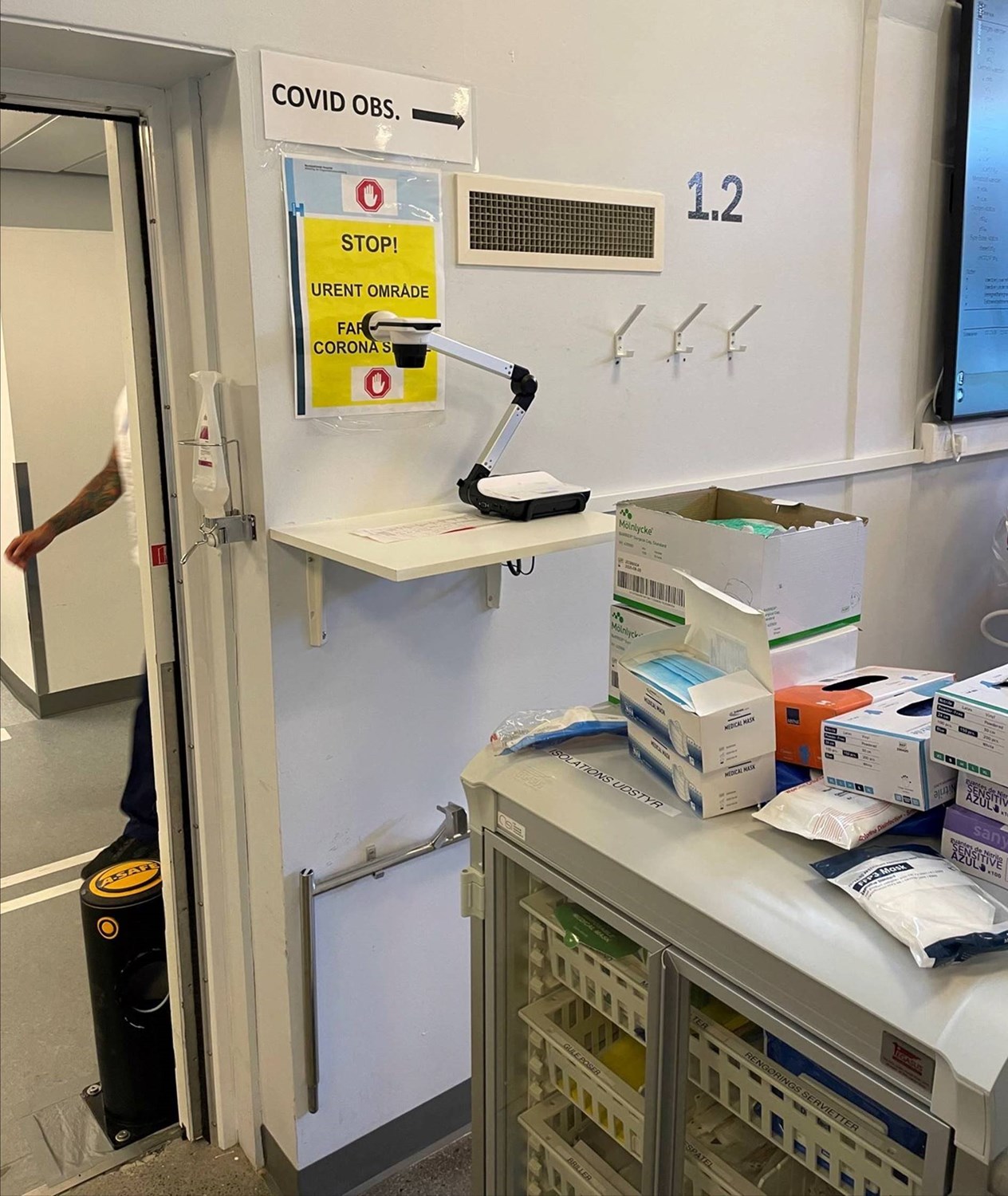 OPTOMA DOCUMENT CAMERAS USED TO HELP HOSPITAL TRAUMA ROOM TEAMS IN DANISH HOSPITAL